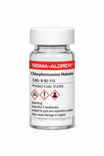 Chlorpheniramine maleate salt solution