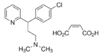 Chlorpheniramine maleate salt solution
